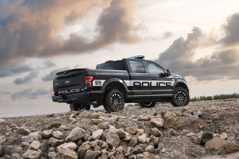 Illustration for article titled The New Ford F-150 Police Responder Is A Police Car That Can Handle The Load Of The Law